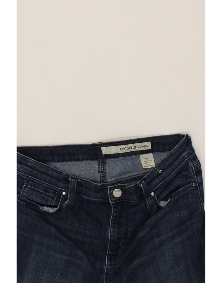DKNY Womens Slim Jeans US 4 Small W30 L30 Blue Cotton Vintage Dkny and Second-Hand Dkny from Messina Hembry 