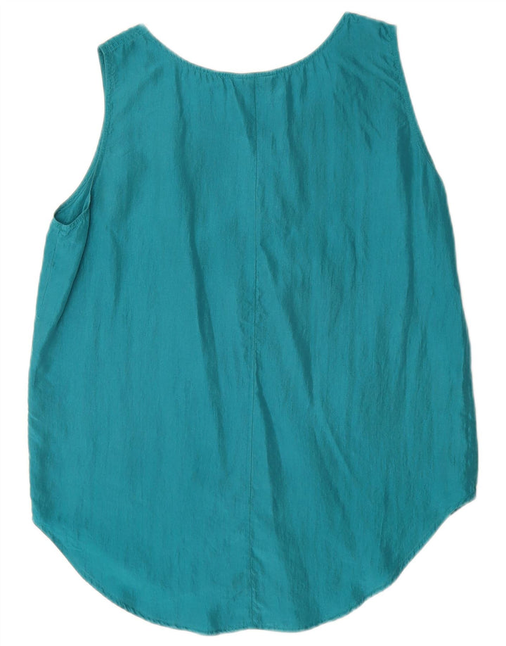 Ultimo 21 Ženska bluza bez rukava IT 42 Srednje plava svila