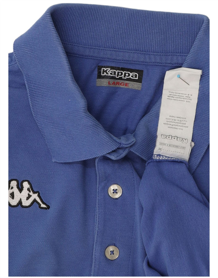 Kappa muška polo majica Large Blue Cotton