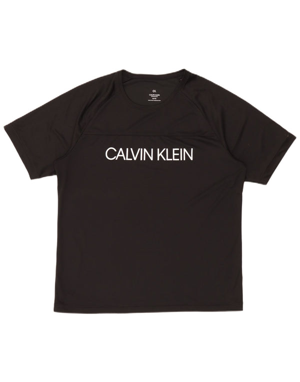 Calvin Klein muška majica kratkih rukava Performance Graphic XL crni poliester