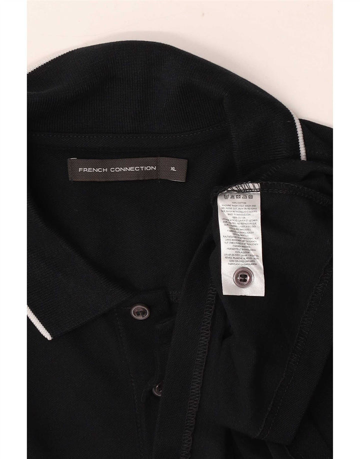 French Connection muška polo majica XL tamnoplavi pamuk