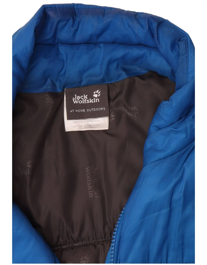 Jack Wolfskin muška podstavljena jakna UK 36/38 mali plavi poliester