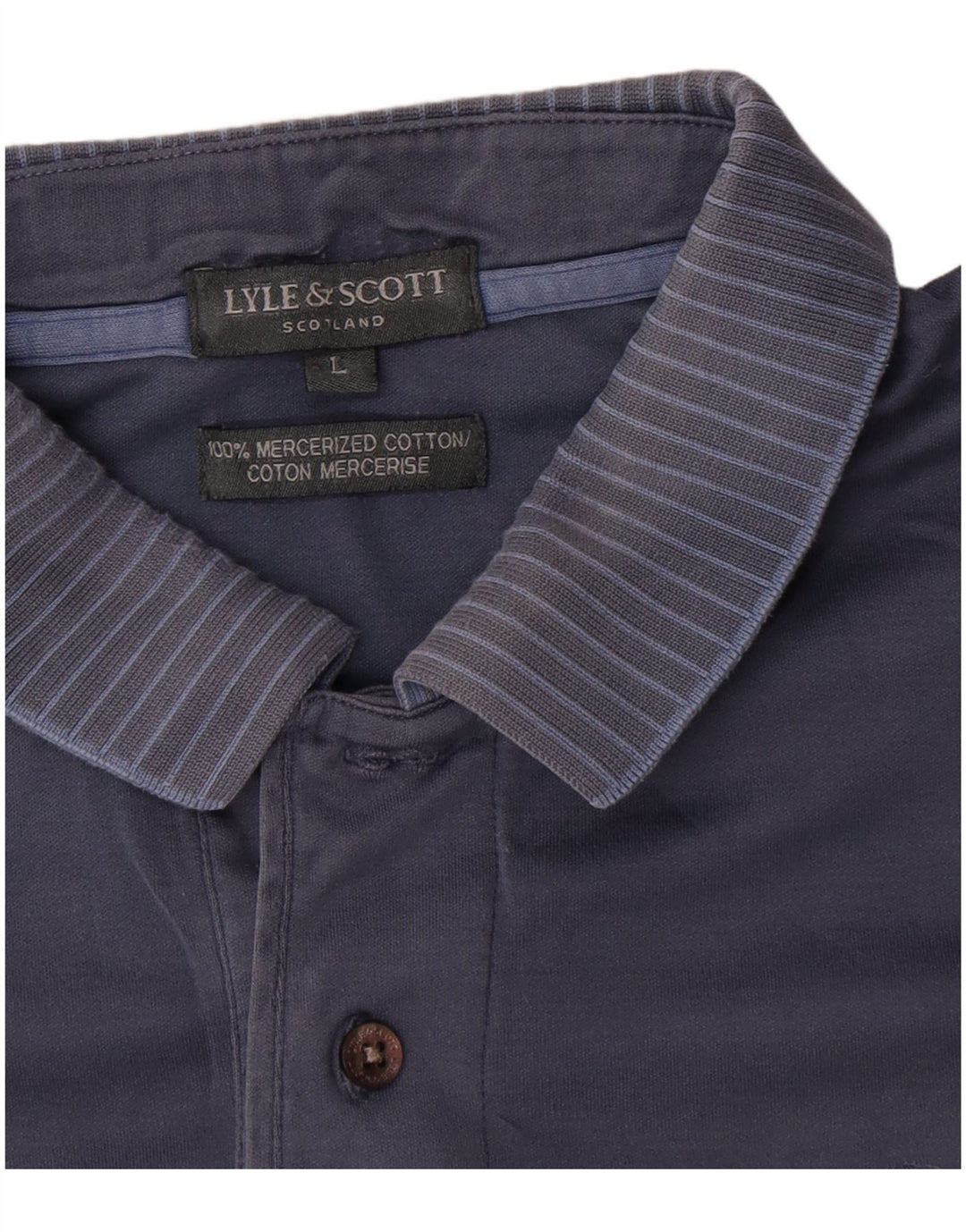 Lyle & Scott muška polo majica velika tamnoplava pamuk