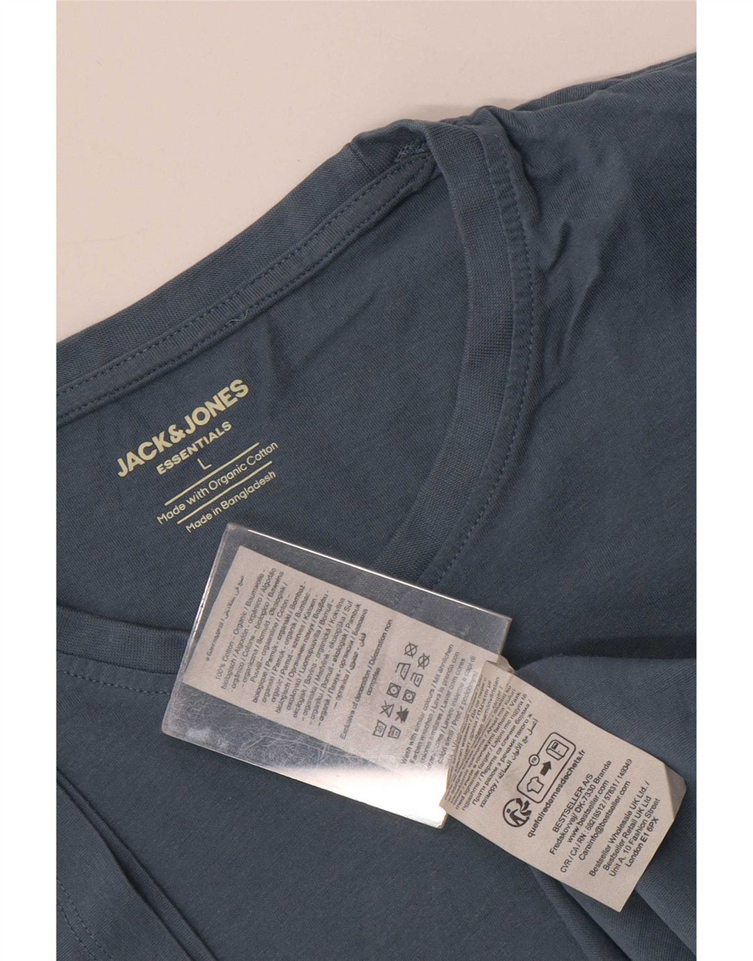 Jack & Jones muška majica kratkih rukava, veliki plavi pamuk