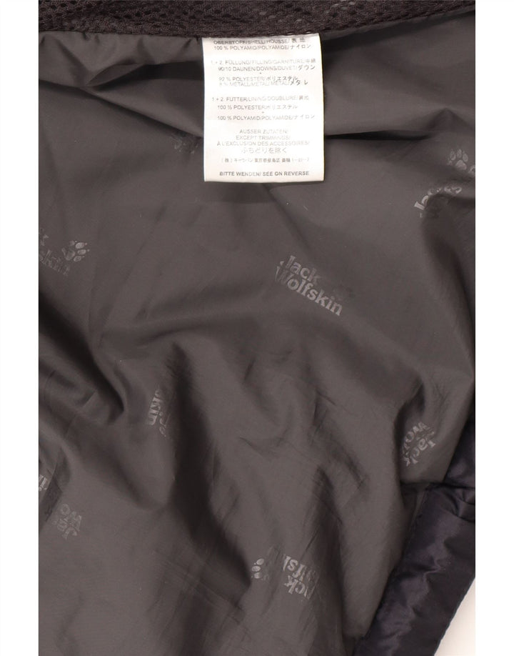 Jack Wolfskin muška podstavljena jakna UK 40/42 Veliki crni poliester