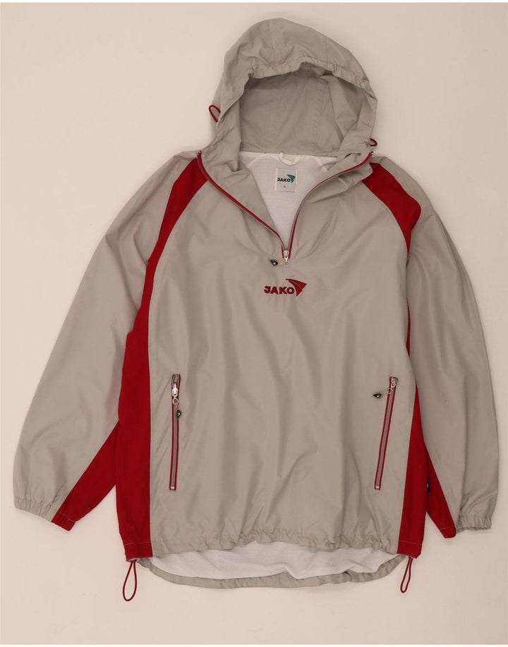Jako muška kišna jakna s kapuljačom UK 40 Large Grey Colourblock