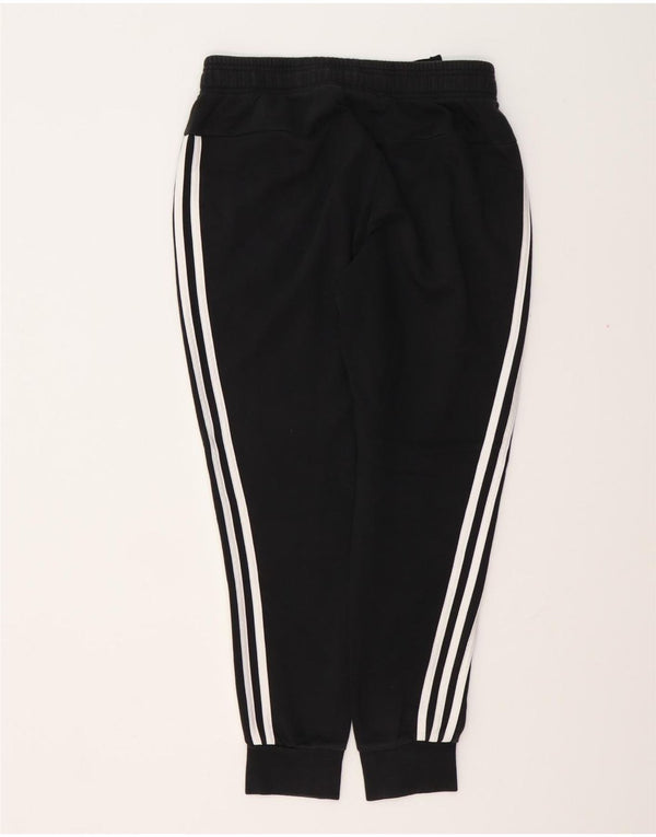 ADIDAS Ženska trenirka Hlače Joggers UK 8/10 Mali crni pamuk