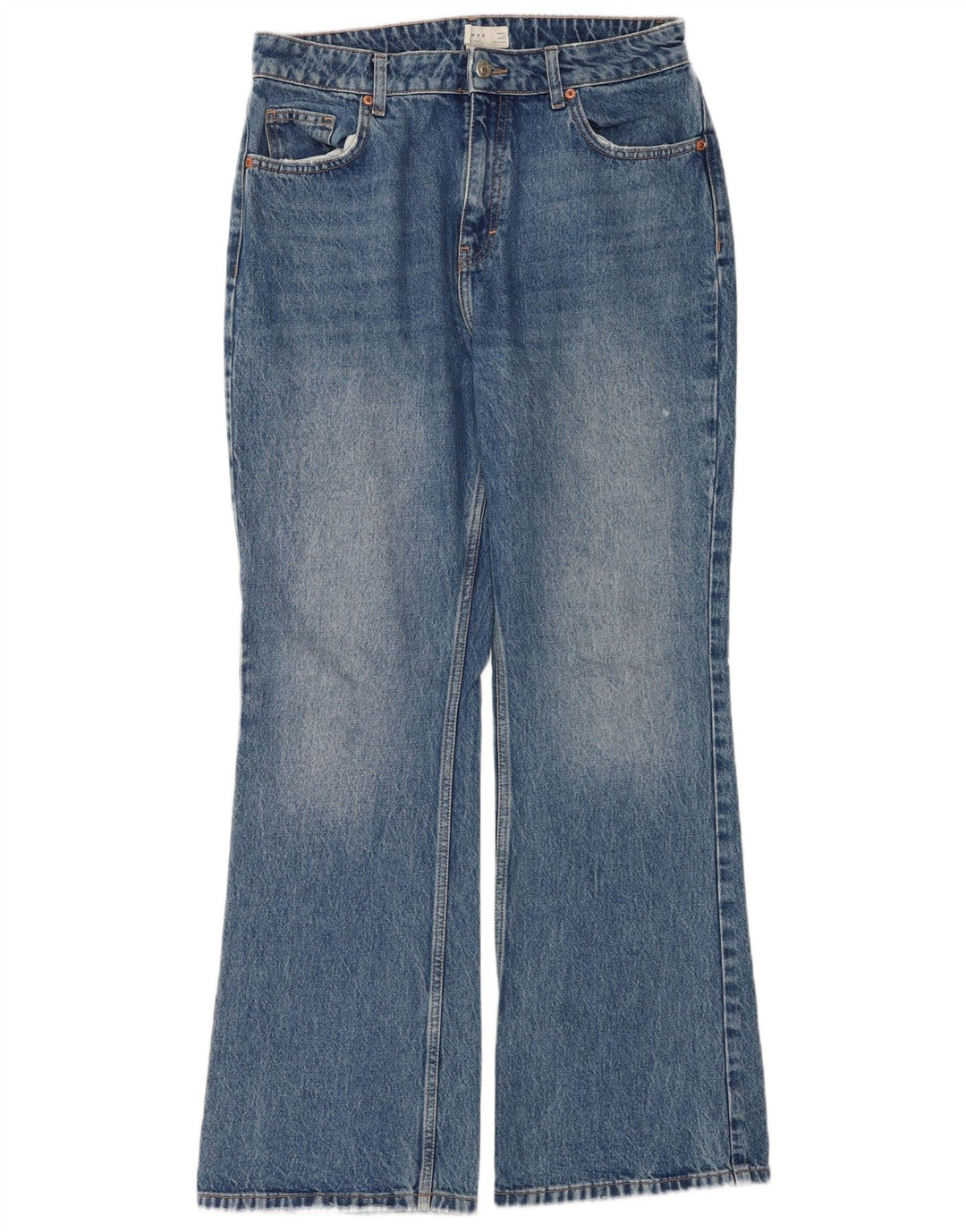 Topshop Ženske Bootcut traperice W32 L32 Plavi pamuk