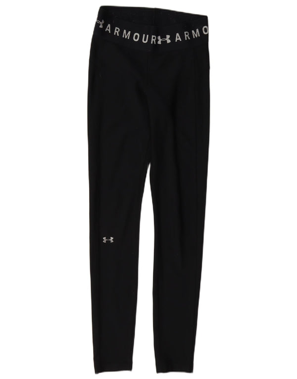 Under Armour Ženske grafičke tajice visokog struka XS W24 L27 crne