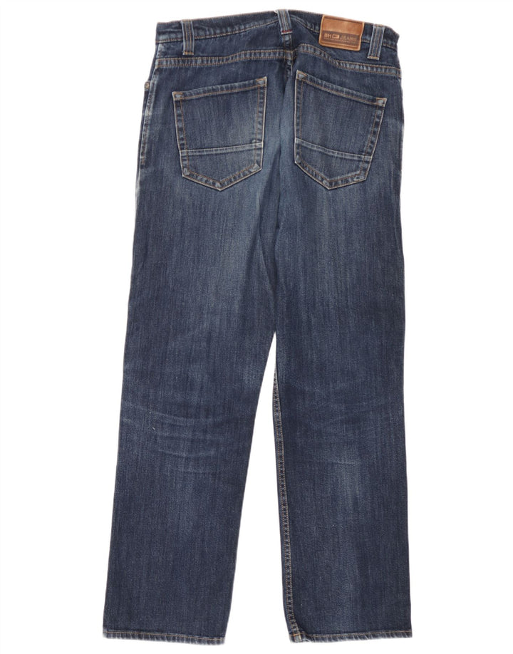 Marks & Spencer muške ravne traperice Blue Harbor W34 L31 plavi pamuk