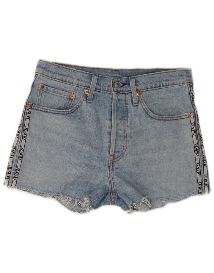 LEVI'S ženske 501 traper kratke hlače W28 srednje plave