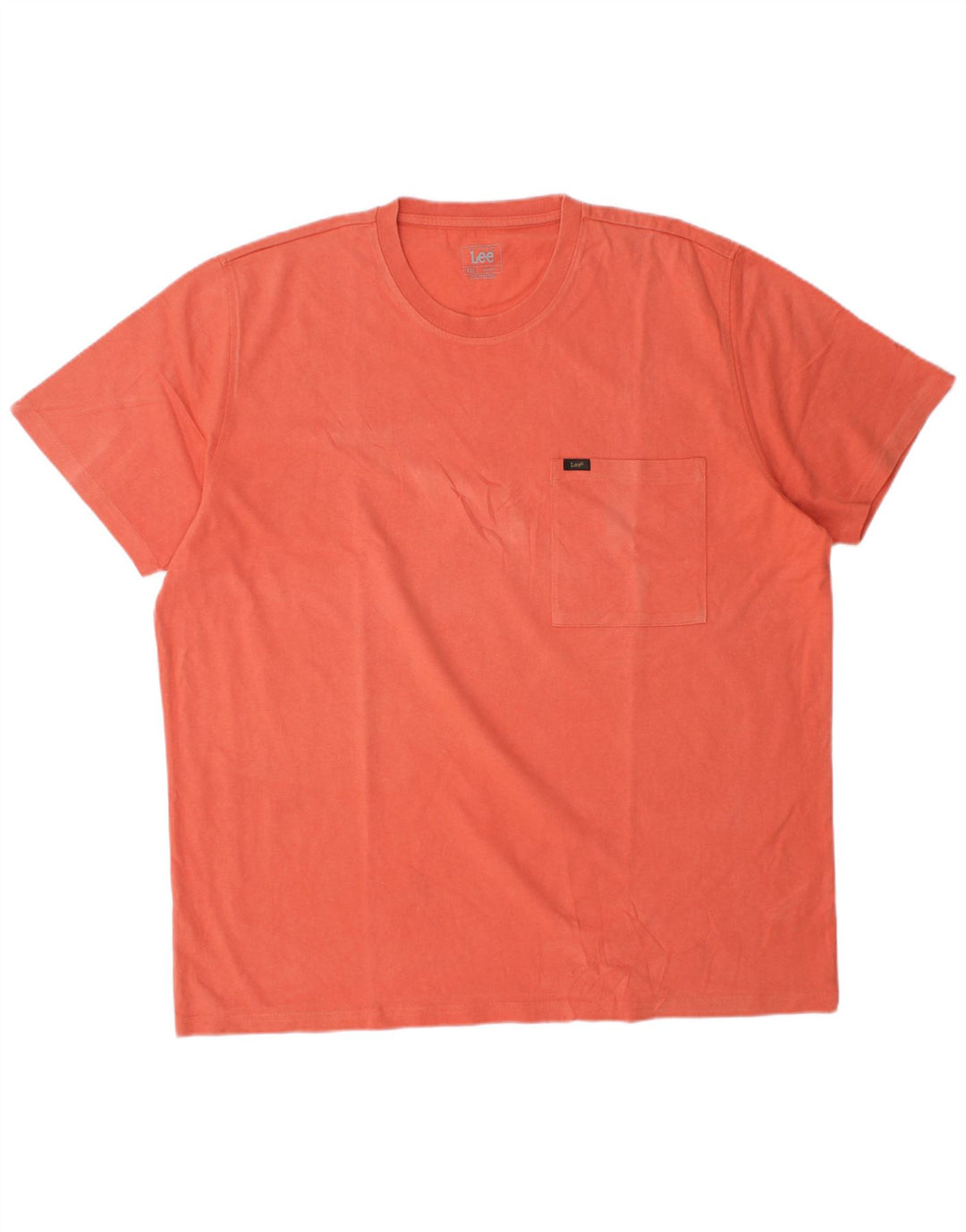 Muška majica kratkih rukava Lee Regular Fit 2XL, narančasti pamuk