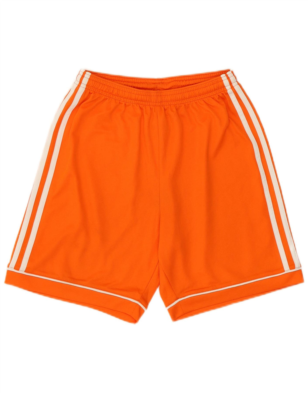 ADIDAS Boys Climalite Sport Shorts 13-14 Years  Orange Polyester