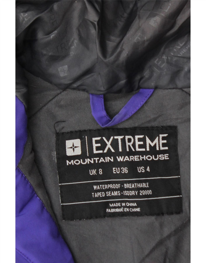 MOUNTAIN WAREHOUSE Ženska jakna Extreme vjetrovka UK 8 Mala ljubičasta