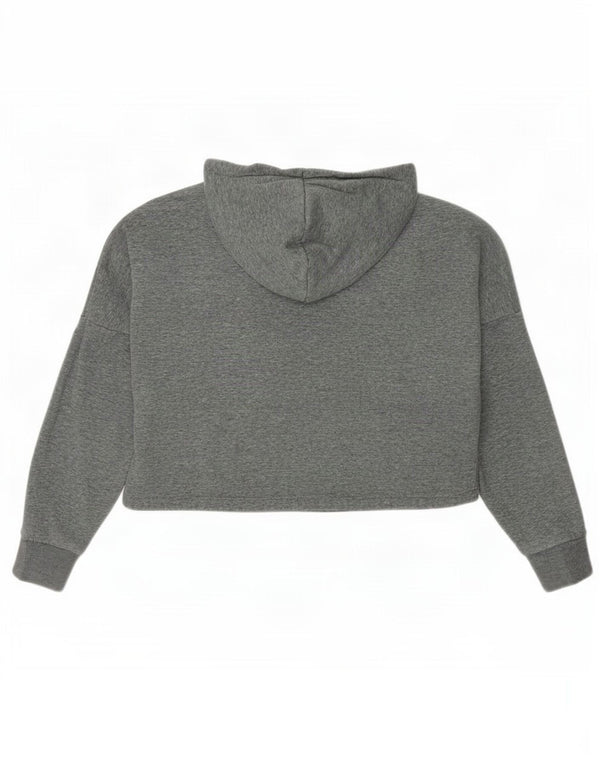 Puma Girls Oversized Graphic Crop majica s kapuljačom 11-12 Years Grey