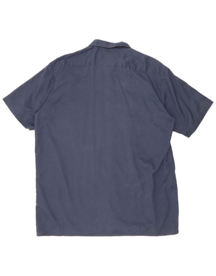 DICKIES visoka muška košulja kratkih rukava 2XL tamnoplavi poliester