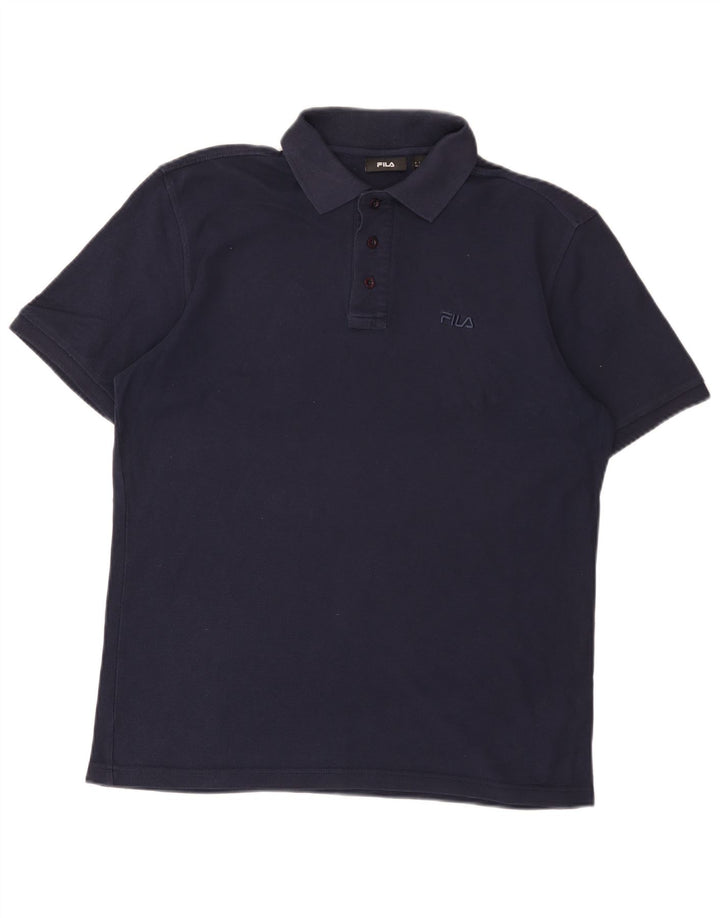 Fila muška polo majica Srednje tamnoplavi pamuk