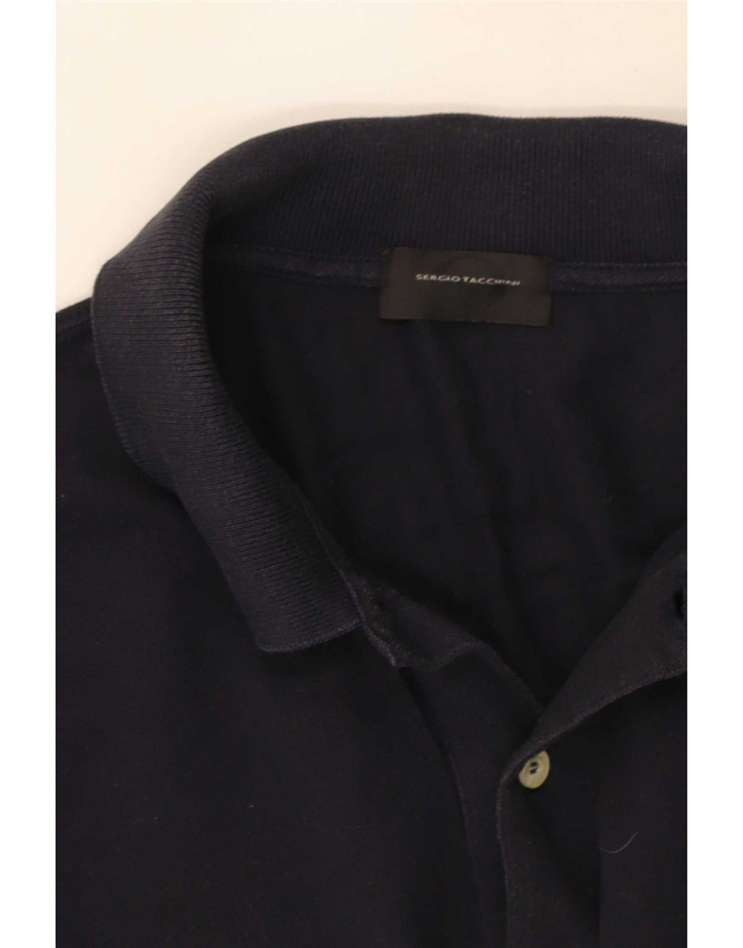 Velika muška polo majica dugih rukava Sergio Tacchini tamnoplava