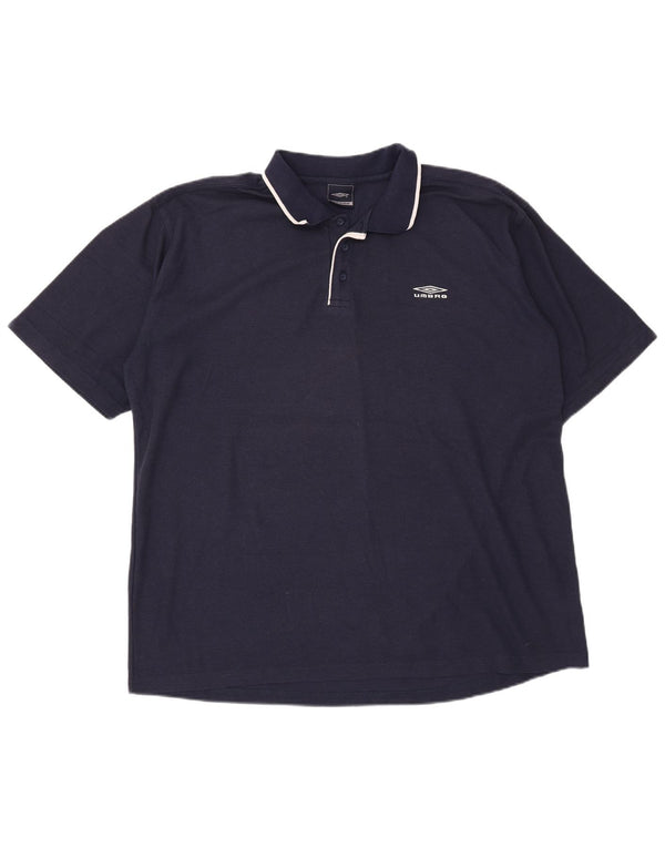 Umbro muška polo majica 2XL tamnoplavi poliester