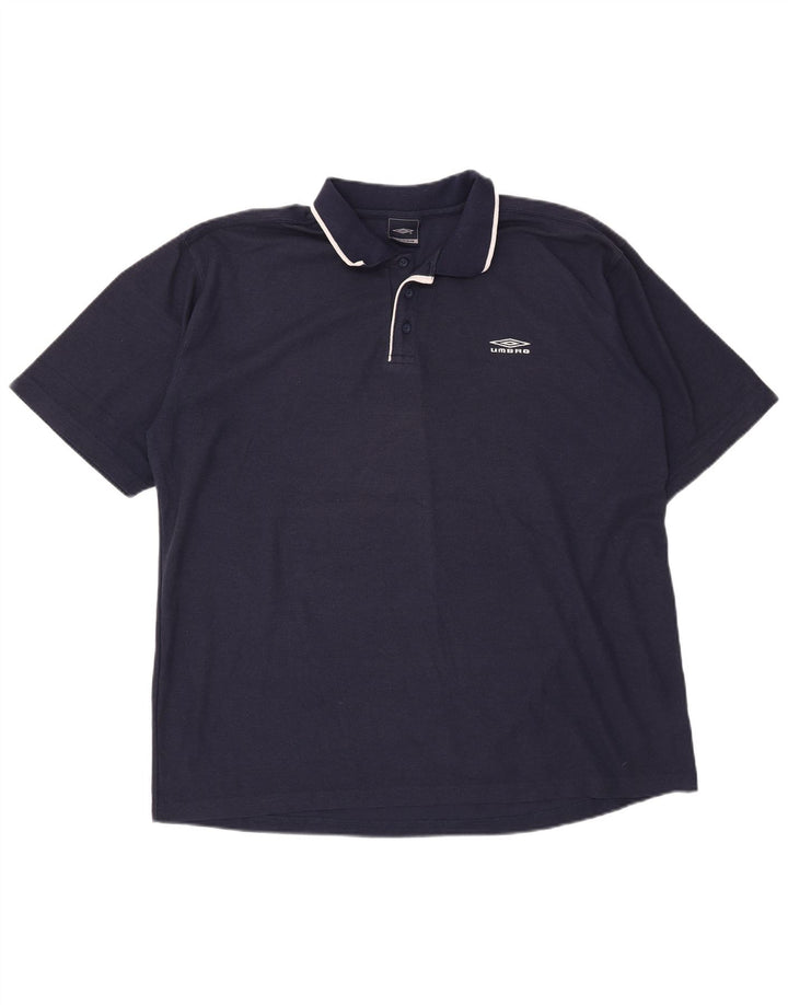 Umbro muška polo majica 2XL tamnoplavi poliester