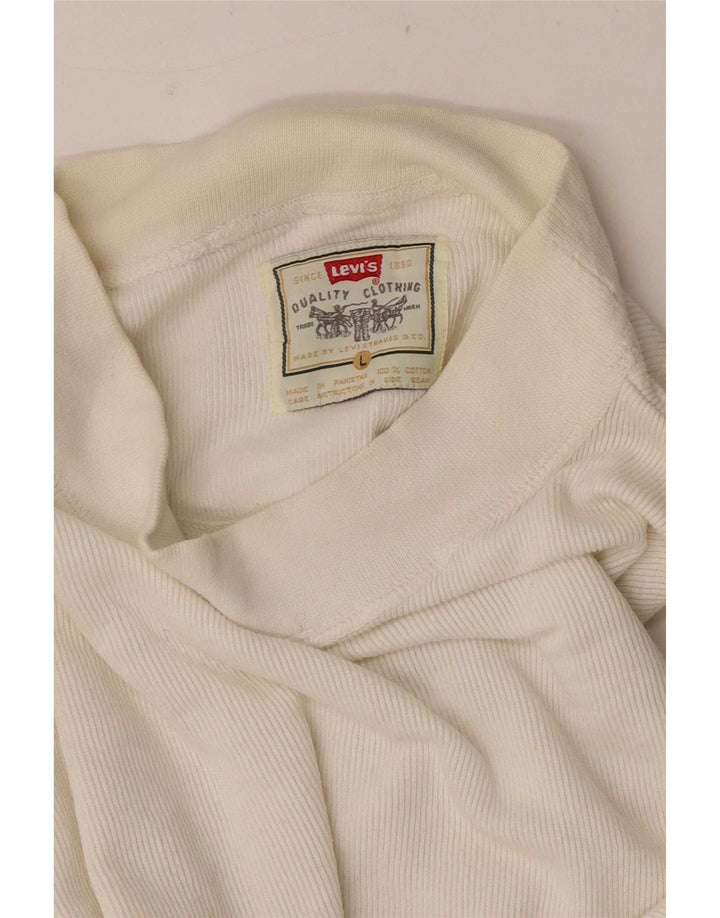 Levi's muška majica dugih rukava velika bijela