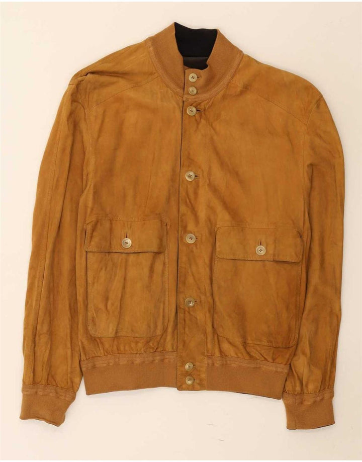 Vintage muška reverzibilna antilop jakna UK 38 srednje smeđe boje