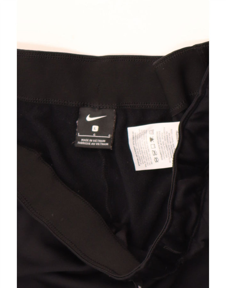 Velike crne najlonske hlače za trenirku Nike Dri Fit