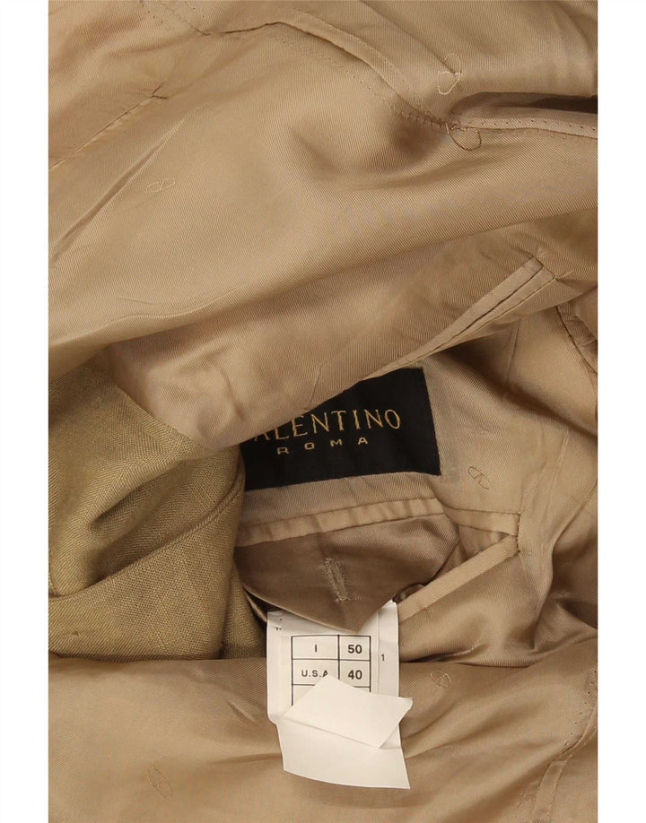 Valentino muška jakna s 3 gumba IT 50 Large kaki lan