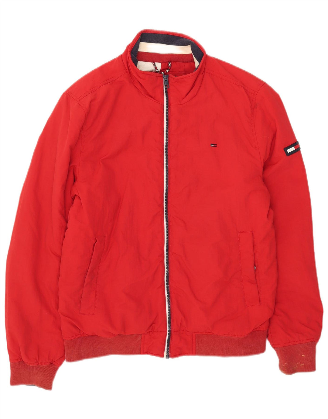 Tommy Hilfiger muška bomber jakna UK 36 mala crvena poliamid