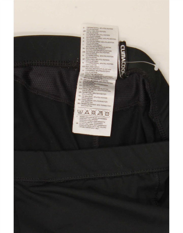 Adidas ženske Climacool Capri tajice UK 10 malih crnih poliestera
