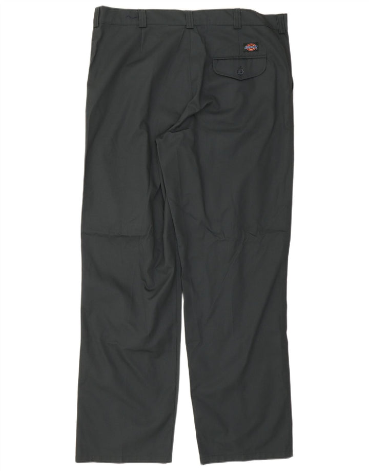 Dickies muške ravne chino hlače W40 L30 zeleni poliester