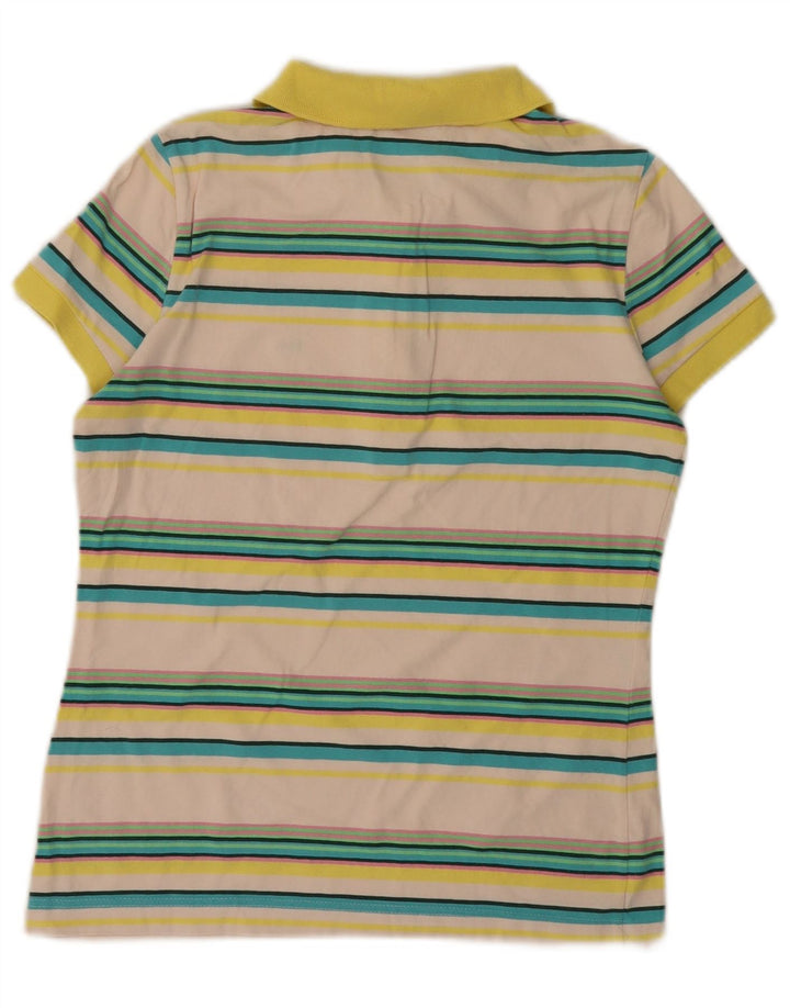 LACOSTE ženska polo majica veličine 40, pamuk na srednje bijele pruge