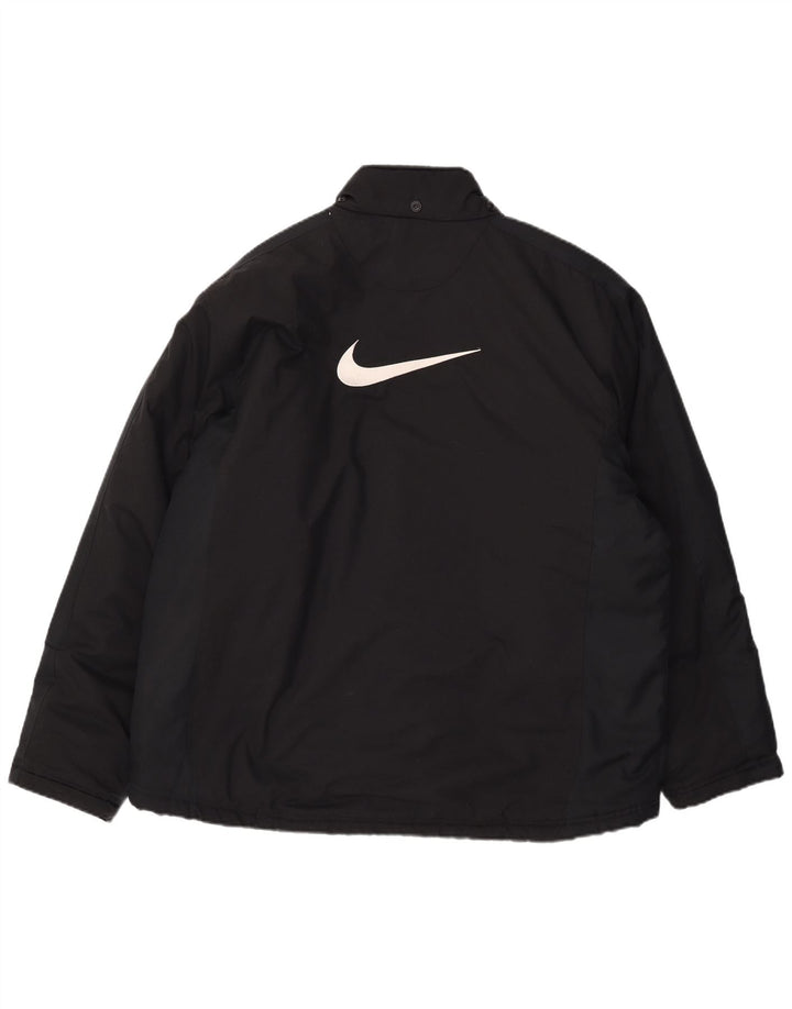 Nike muška jakna vjetrovka UK 42 XL crni poliester