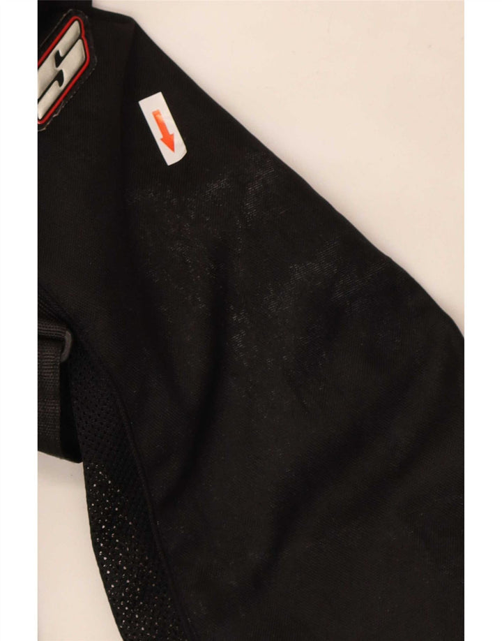 Vintage Mens Racer Jacket UK 48 4XL Black