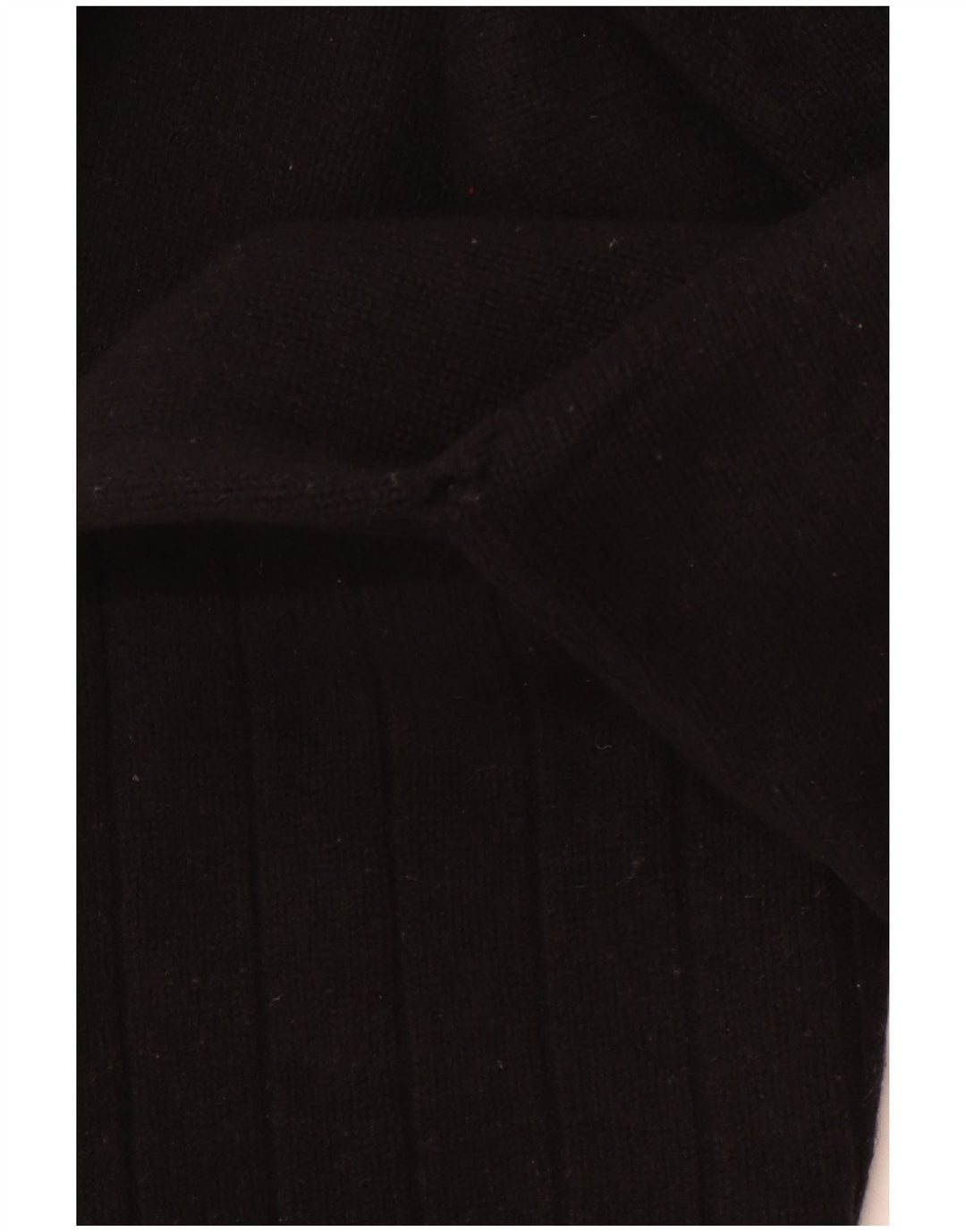 LEVI'S ženski pulover s rol izrezom UK 10 Mala crna prugasta janjeća vuna