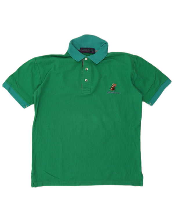 Best Company muška polo majica za ragbi Srednje zeleni pamuk