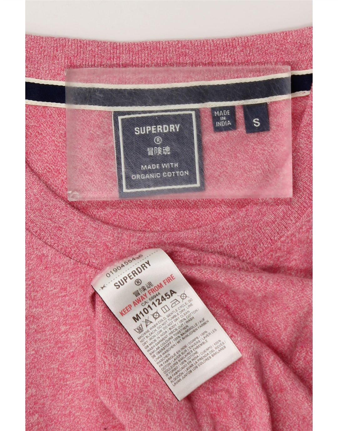 SUPERDRY muška majica kratkih rukava Mala ružičasta pamuk