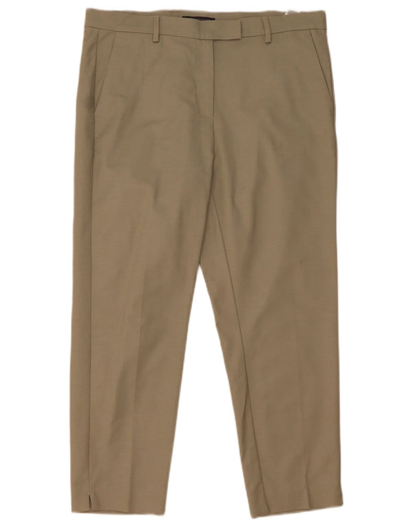 Marks & Spencer ženske hlače ravnog odijela UK 16 Large W36 L26 Zelene