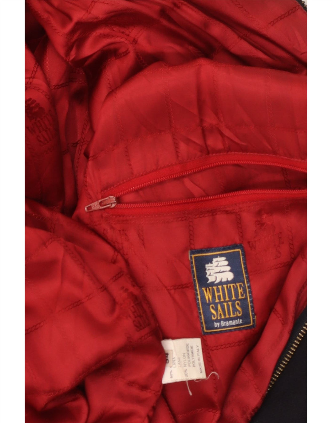 WHITE SAILS muška bomber jakna IT 54 2XL tamnoplava vuna