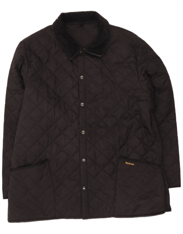 Barbour muška prošivena jakna UK 44 2XL crni poliamid