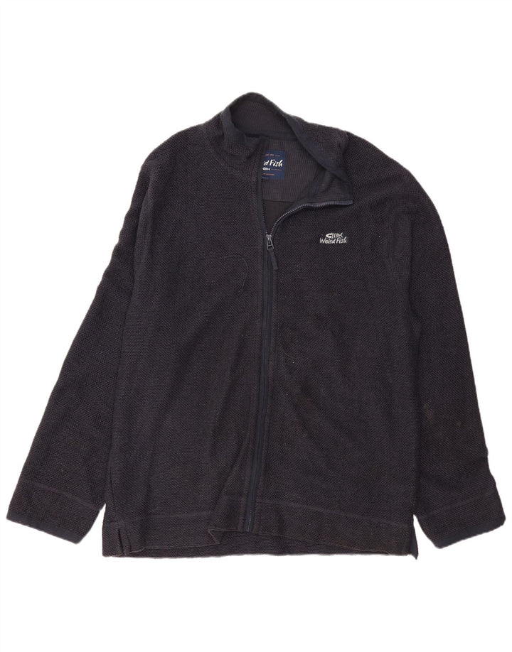 WEIRD FISH Muška trenirka gornja jakna 2XL tamnoplavi pamuk