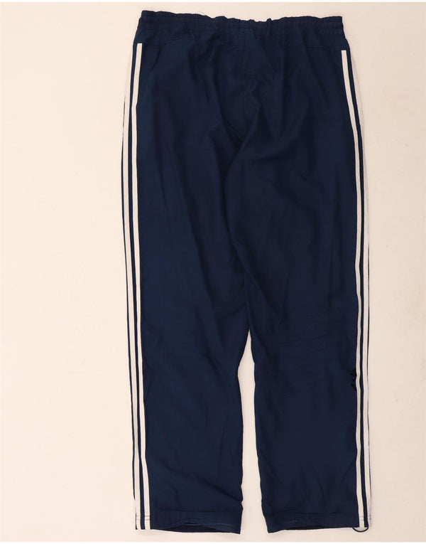 Adidas muške hlače za trenirku UK 44/46 velike tamnoplave poliesterske