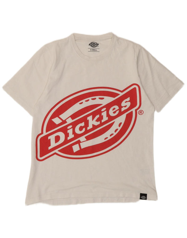 Dickies ženska majica kratkih rukava širokog kroja UK 6 XS bijeli pamuk