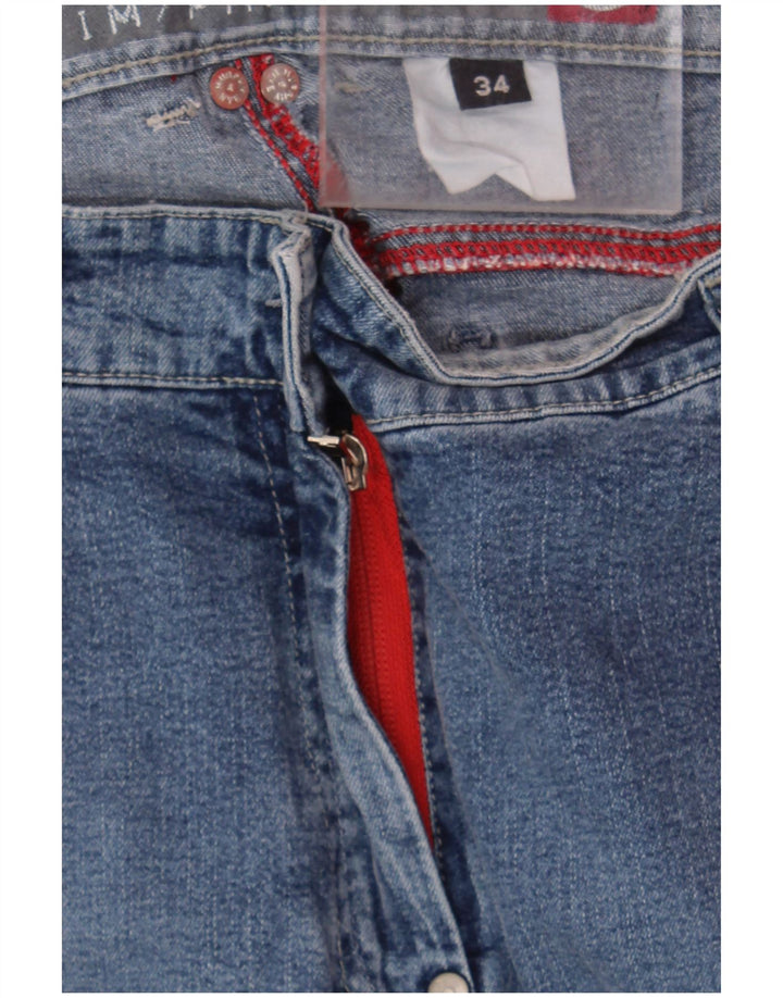 MURPHY & NYE Womens Straight Jeans W34 L26 Blue
