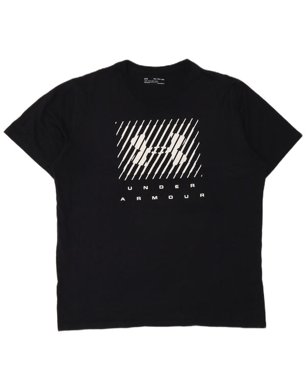 Under Armour Top majica kratkih rukava Heat Gear Graphic 2XL tamnoplava