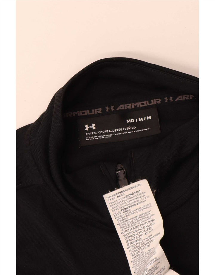 Under Armour muška gornja jakna trenirke Srednji crni poliester