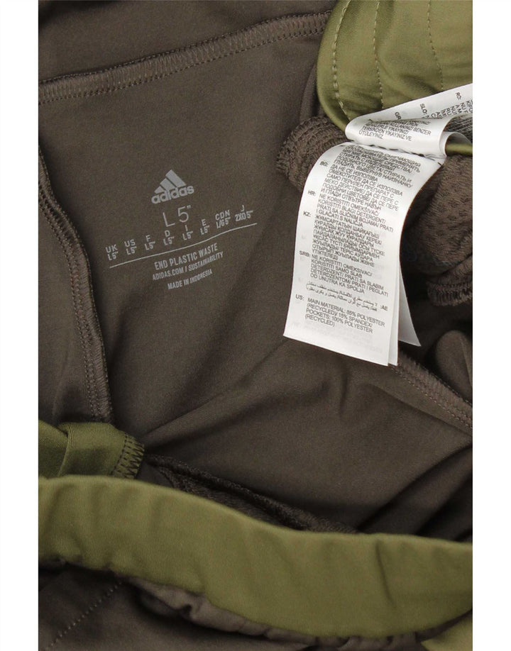 Adidas muške sportske kratke hlače od poliestera velike zelene boje