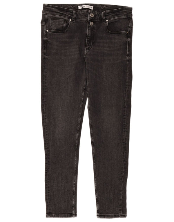 Zara ženske uske traperice EU 42 Large W32 L27 sive