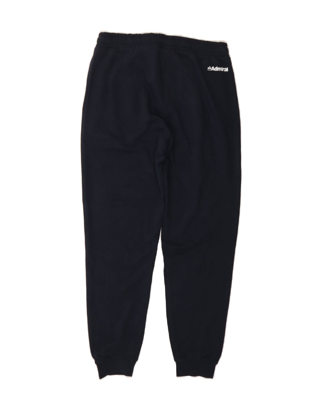 ADMIRAL Mens Graphic Tracksuit Trousers Joggers Medium  Navy Blue Vintage Admiral and Second-Hand Admiral from Messina Hembry 