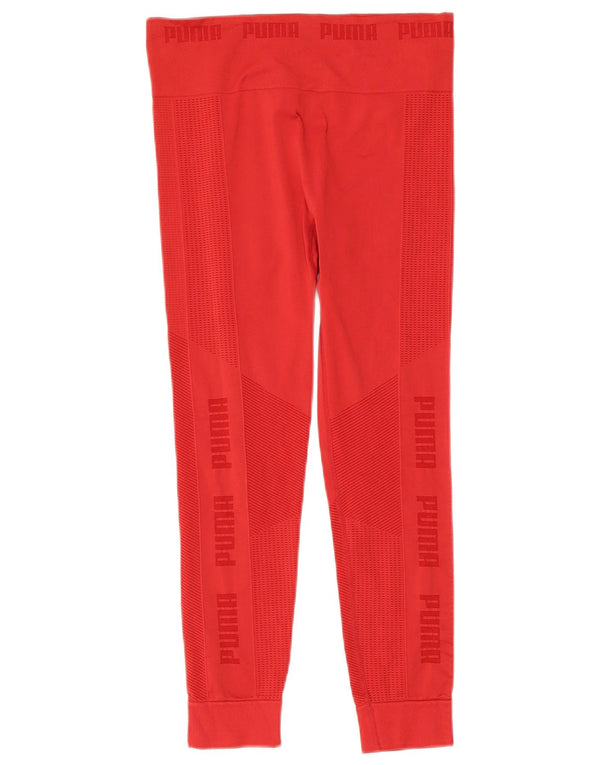 Puma ženske Graphic Capri tajice UK 14 srednje crvene najlonske